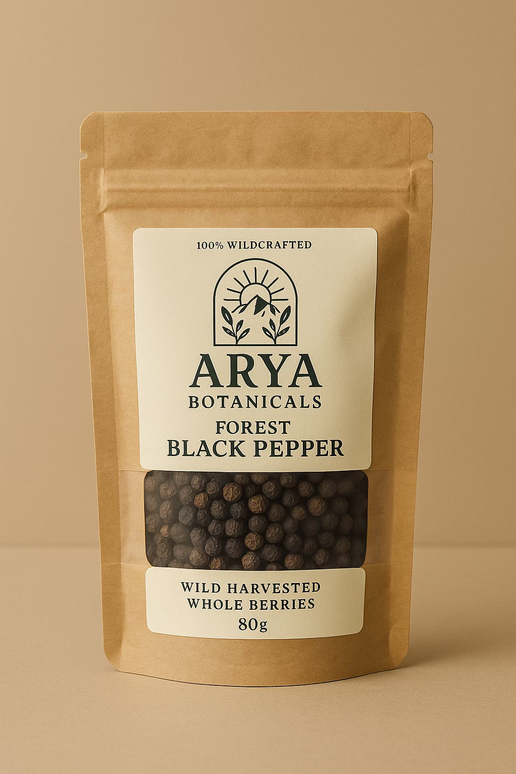 Forest Black Pepper – Wild Harvested Whole Berries