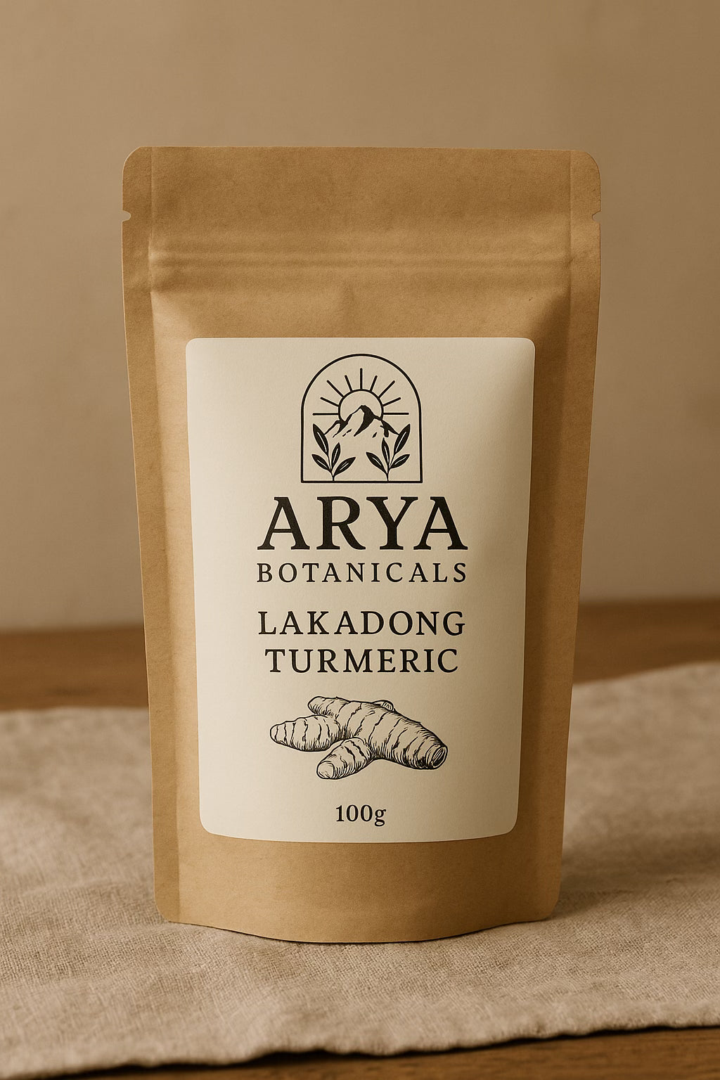 Lakadong Turmeric • Wildcrafted Golden Heirloom Root